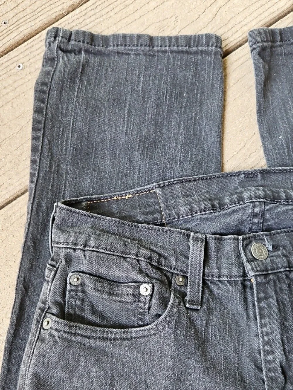 LEVI 559 W30 L32 Black Denim Jeans